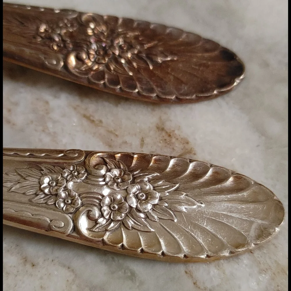 1954 'Riviera Revisited' Silver Plate Serving Utensils